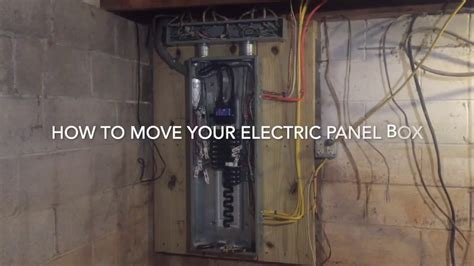 can you move an electrical box|moving electrical panels cost.